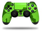 WraptorSkinz Skin compatible with Sony PS4 Dualshock Controller PlayStation 4 Original Slim and Pro Deathrock Bats Green (CONTROLLER NOT INCLUDED)
