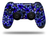 WraptorSkinz Skin compatible with Sony PS4 Dualshock Controller PlayStation 4 Original Slim and Pro Daisy Blue (CONTROLLER NOT INCLUDED)