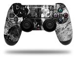 WraptorSkinz Skin compatible with Sony PS4 Dualshock Controller PlayStation 4 Original Slim and Pro Graffiti Grunge Skull (CONTROLLER NOT INCLUDED)