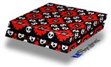 Vinyl Decal Skin Wrap compatible with Sony PlayStation 4 Original Console Goth Punk Skulls (PS4 NOT INCLUDED)