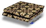Vinyl Decal Skin Wrap compatible with Sony PlayStation 4 Original Console Leave Pattern 1 Brown (PS4 NOT INCLUDED)