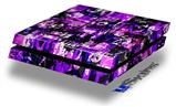 Vinyl Decal Skin Wrap compatible with Sony PlayStation 4 Original Console Purple Graffiti (PS4 NOT INCLUDED)