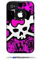 Punk Skull Princess - Decal Style Vinyl Skin fits Otterbox Commuter iPhone4/4s Case (CASE SOLD SEPARATELY)
