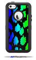 Rainbow Leopard - Decal Style Vinyl Skin fits Otterbox Defender iPhone 5C Case (CASE SOLD SEPARATELY)