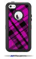 Pink Plaid - Decal Style Vinyl Skin fits Otterbox Defender iPhone 5C Case (CASE SOLD SEPARATELY)