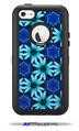 Daisies Blue - Decal Style Vinyl Skin fits Otterbox Defender iPhone 5C Case (CASE SOLD SEPARATELY)