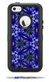 Daisy Blue - Decal Style Vinyl Skin fits Otterbox Defender iPhone 5C Case (CASE SOLD SEPARATELY)