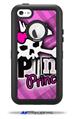 Punk Princess - Decal Style Vinyl Skin fits Otterbox Defender iPhone 5C Case (CASE SOLD SEPARATELY)