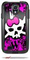 Punk Skull Princess - Decal Style Vinyl Skin fits Otterbox Commuter Case for Samsung Galaxy S4 (CASE SOLD SEPARATELY)