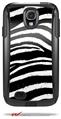 Zebra - Decal Style Vinyl Skin fits Otterbox Commuter Case for Samsung Galaxy S4 (CASE SOLD SEPARATELY)