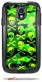 Skull Camouflage - Decal Style Vinyl Skin fits Otterbox Commuter Case for Samsung Galaxy S4 (CASE SOLD SEPARATELY)