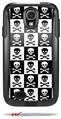 Skull Checkerboard - Decal Style Vinyl Skin fits Otterbox Commuter Case for Samsung Galaxy S4 (CASE SOLD SEPARATELY)