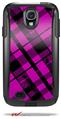 Pink Plaid - Decal Style Vinyl Skin fits Otterbox Commuter Case for Samsung Galaxy S4 (CASE SOLD SEPARATELY)