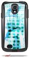 Electro Graffiti Blue - Decal Style Vinyl Skin fits Otterbox Commuter Case for Samsung Galaxy S4 (CASE SOLD SEPARATELY)