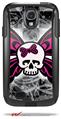 Skull Butterfly - Decal Style Vinyl Skin fits Otterbox Commuter Case for Samsung Galaxy S4 (CASE SOLD SEPARATELY)