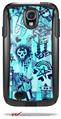 Scene Kid Sketches Blue - Decal Style Vinyl Skin fits Otterbox Commuter Case for Samsung Galaxy S4 (CASE SOLD SEPARATELY)
