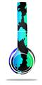 Skin Decal Wrap compatible with Beats Solo 2 WIRED Headphones Rainbow Leopard (HEADPHONES NOT INCLUDED)