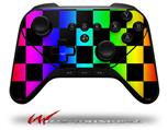 Rainbow Checkerboard - Decal Style Skin fits original Amazon Fire TV Gaming Controller