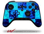 Blue Star Checkers - Decal Style Skin fits original Amazon Fire TV Gaming Controller