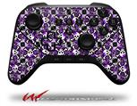 Splatter Girly Skull Purple - Decal Style Skin fits original Amazon Fire TV Gaming Controller