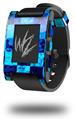 Blue Star Checkers - Decal Style Skin fits original Pebble Smart Watch (WATCH SOLD SEPARATELY)