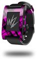 Pink Plaid - Decal Style Skin fits original Pebble Smart Watch (WATCH SOLD SEPARATELY)