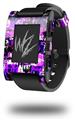 Purple Graffiti - Decal Style Skin fits original Pebble Smart Watch (WATCH SOLD SEPARATELY)