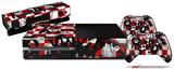 Checker Graffiti - Holiday Bundle Decal Style Skin fits XBOX One Console Original, Kinect and 2 Controllers (XBOX SYSTEM NOT INCLUDED)
