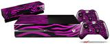 Pink Zebra - Holiday Bundle Decal Style Skin fits XBOX One Console Original, Kinect and 2 Controllers (XBOX SYSTEM NOT INCLUDED)