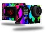 Rainbow Leopard - Decal Style Skin fits GoPro Hero 4 Silver Camera (GOPRO SOLD SEPARATELY)