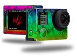 Rainbow Butterflies - Decal Style Skin fits GoPro Hero 4 Silver Camera (GOPRO SOLD SEPARATELY)