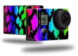 Rainbow Leopard - Decal Style Skin fits GoPro Hero 4 Black Camera (GOPRO SOLD SEPARATELY)