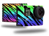 Tiger Rainbow - Decal Style Skin fits GoPro Hero 4 Black Camera (GOPRO SOLD SEPARATELY)