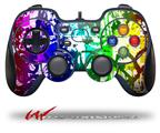 Rainbow Graffiti - Decal Style Skin fits Logitech F310 Gamepad Controller (CONTROLLER SOLD SEPARATELY)