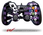 Skulls and Stripes 6 - Decal Style Skin fits Logitech F310 Gamepad Controller (CONTROLLER SOLD SEPARATELY)