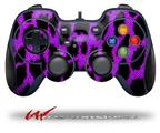 Purple Leopard - Decal Style Skin fits Logitech F310 Gamepad Controller (CONTROLLER SOLD SEPARATELY)