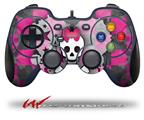 Princess Skull Heart - Decal Style Skin fits Logitech F310 Gamepad Controller (CONTROLLER SOLD SEPARATELY)