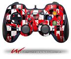 Checkerboard Splatter - Decal Style Skin fits Logitech F310 Gamepad Controller (CONTROLLER SOLD SEPARATELY)