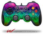 Rainbow Butterflies - Decal Style Skin fits Logitech F310 Gamepad Controller (CONTROLLER SOLD SEPARATELY)