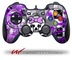 Purple Princess Skull - Decal Style Skin fits Logitech F310 Gamepad Controller (CONTROLLER SOLD SEPARATELY)