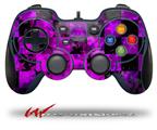 Purple Star Checkerboard - Decal Style Skin fits Logitech F310 Gamepad Controller (CONTROLLER SOLD SEPARATELY)