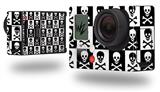 Skull Checkerboard - Decal Style Skin fits GoPro Hero 3+ Camera (GOPRO NOT INCLUDED)