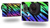 Tiger Rainbow - Decal Style Skin fits GoPro Hero 3+ Camera (GOPRO NOT INCLUDED)