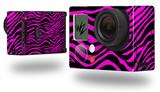 Pink Zebra - Decal Style Skin fits GoPro Hero 3+ Camera (GOPRO NOT INCLUDED)