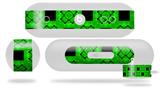 Decal Style Wrap Skin fits Beats Pill Plus Criss Cross Green (BEATS PILL NOT INCLUDED)