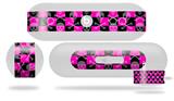 Decal Style Wrap Skin fits Beats Pill Plus Skull and Crossbones Checkerboard (BEATS PILL NOT INCLUDED)