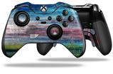 Landscape Abstract RedSky - Decal Style Skin fits Microsoft XBOX One ELITE Wireless Controller