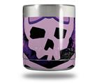Skin Decal Wrap for Yeti Rambler Lowball - Purple Girly Skull