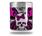 Skin Decal Wrap for Yeti Rambler Lowball - Butterfly Skull