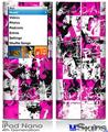 iPod Nano 4G Skin - Pink Graffiti